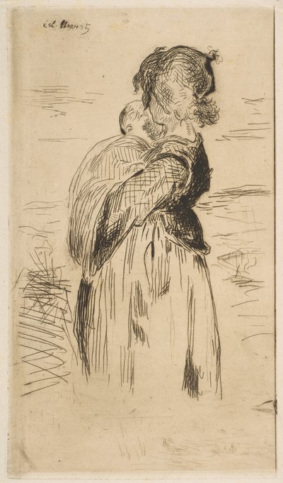 Den lille jenta, 1861-62. av Édouard Manet