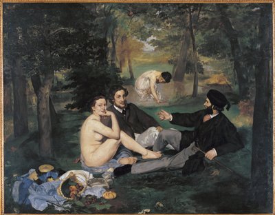 Lunsjen på gresset av Édouard Manet