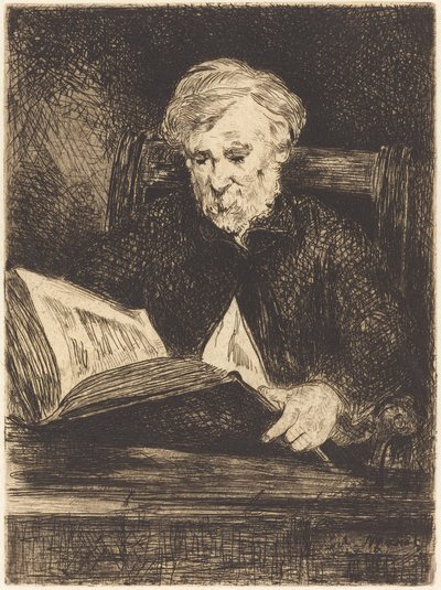 Leseren Le liseur, 1861. av Édouard Manet