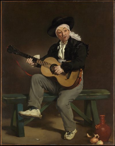 Den spanske sangerinnen av Édouard Manet