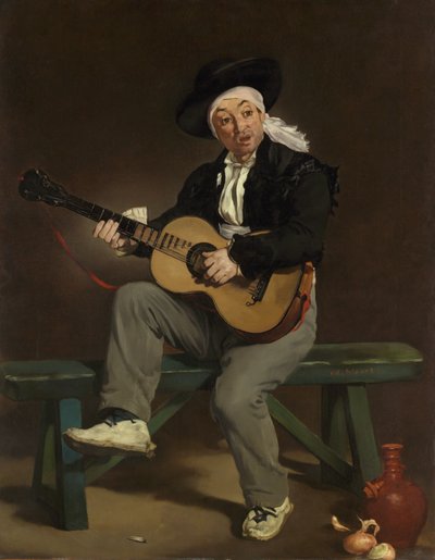 Den spanske sangeren, 1860. av Édouard Manet