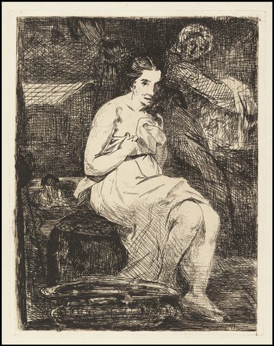 The Toilette, 1862 av Édouard Manet