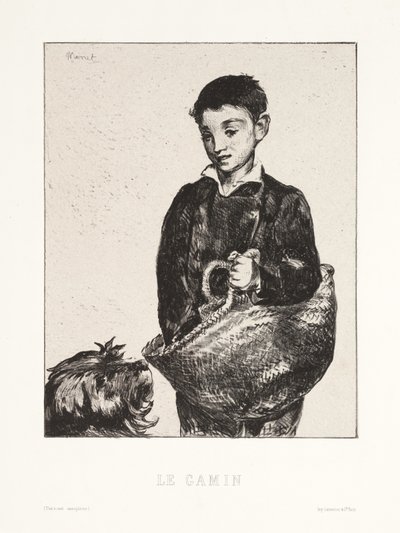 Gategutten av Édouard Manet