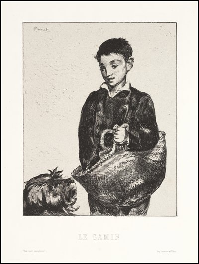 The Urchin, 1862 av Édouard Manet