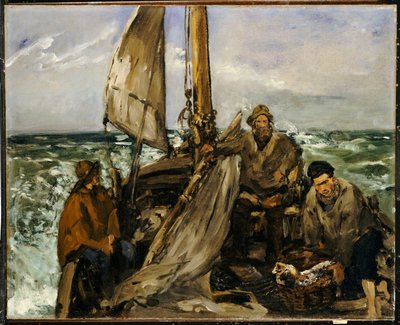 The Workers of the Sea, 1873 av Édouard Manet