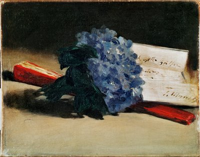 Fiolbuketten (olje på lerret) av Edouard Manet