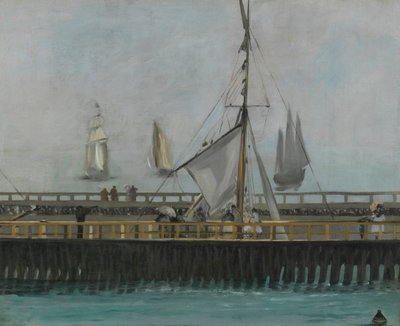 Kaien i Boulogne-sur-Mer, 1868 av Édouard Manet