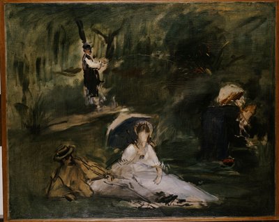 Under trærne av Édouard Manet