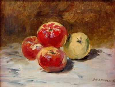 Fire epler av Édouard Manet