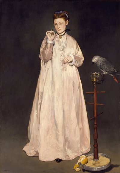 Ung dame i 1866, 1866 av Édouard Manet