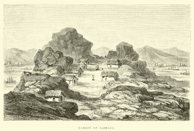 Hamlet of Sachaca av Edouard Riou