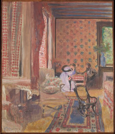Ved brettspillet av Edouard Vuillard
