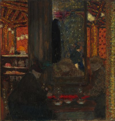På cafeen av Edouard Vuillard