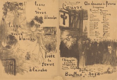 Over menneskelige krefter, Krystalledderkoppen, 1894. av Edouard Vuillard