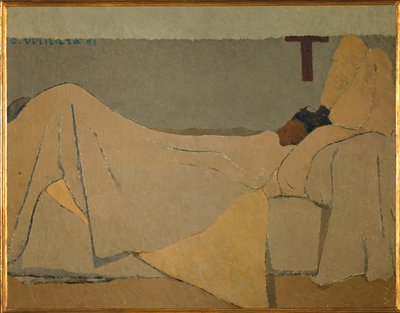 I sengen av Edouard Vuillard