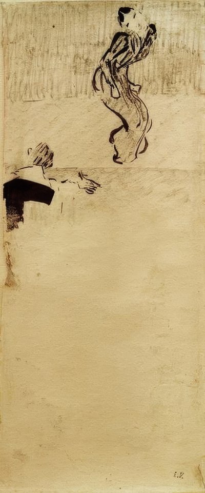 På teateret av Edouard Vuillard