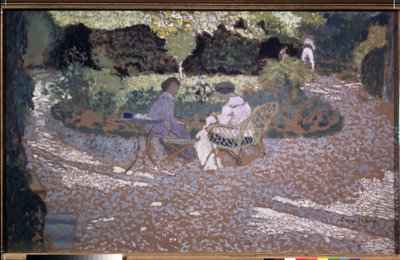 ""I hagen"" (I hagen) Maleri av Edouard-Jean (Edouard Jean) Vuillard (1868-1940) 1895-1898 Nabis Pushkin Museum of Fine Arts, Moskva av Edouard Vuillard