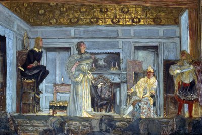 Dekorer av de imaginære syke av Moliere av Edouard Vuillard