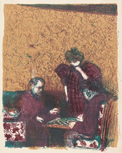 Damspill av Edouard Vuillard