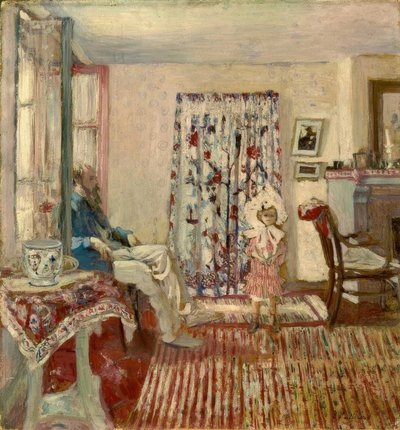 K.-X. Roussel og datter av Edouard Vuillard