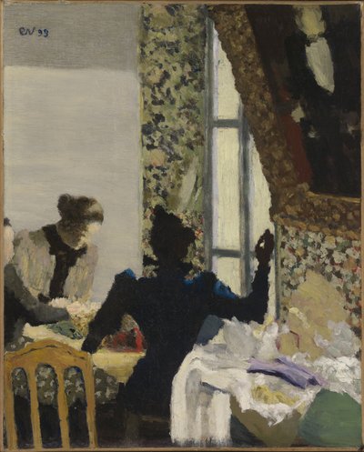 The Needle (The Thread), 1893 av Edouard Vuillard