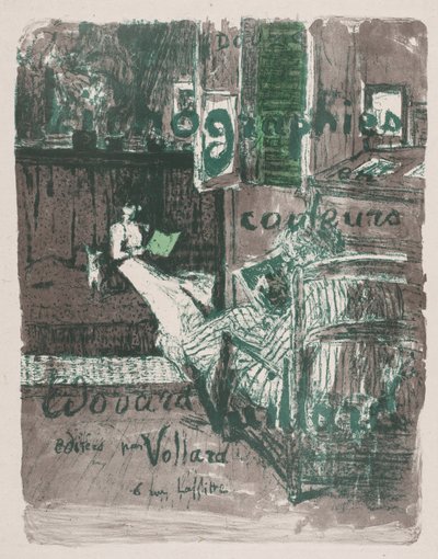 Landskap og interiør av Edouard Vuillard