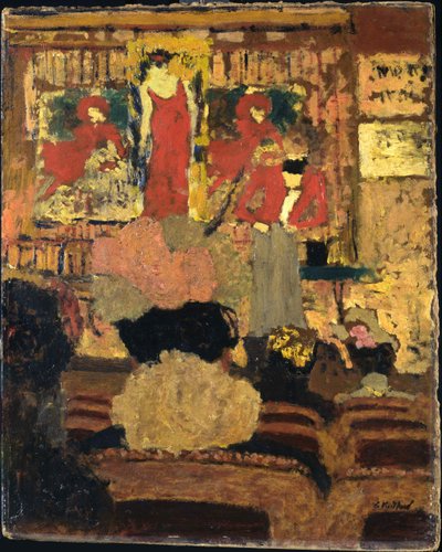 The Illusionist Number, ca. 1895. av Edouard Vuillard