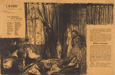 Samfunnets støtter av Edouard Vuillard