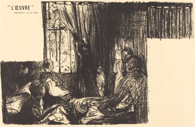 Tilhengere av samfunnet av Edouard Vuillard