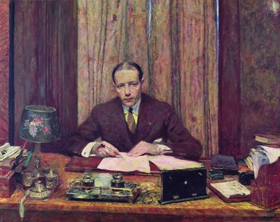 Lucien Rosengart (1881-1976) ca. 1925 av Edouard Vuillard