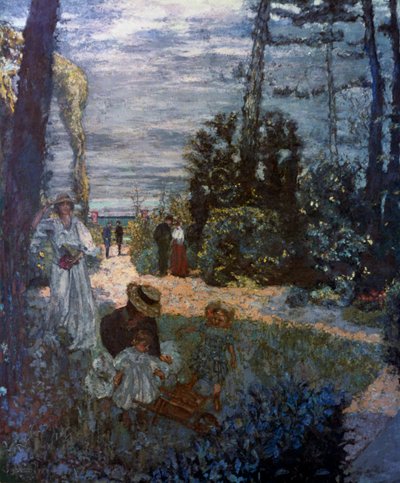 Lunsj på Vasouy, 1901 av Edouard Vuillard