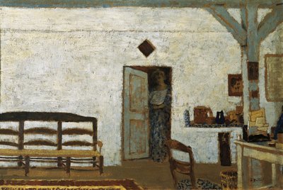 Misia i Villeneuve-sur-Yonne (Villeneuve-sur-Yonne) av Edouard Vuillard