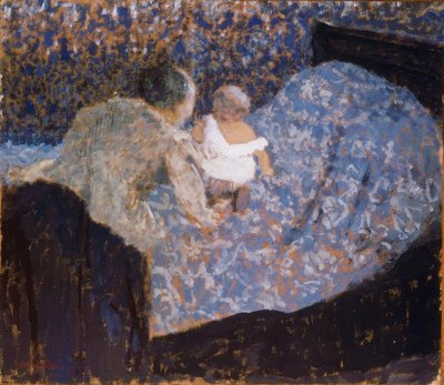 mor og barn av Edouard Vuillard
