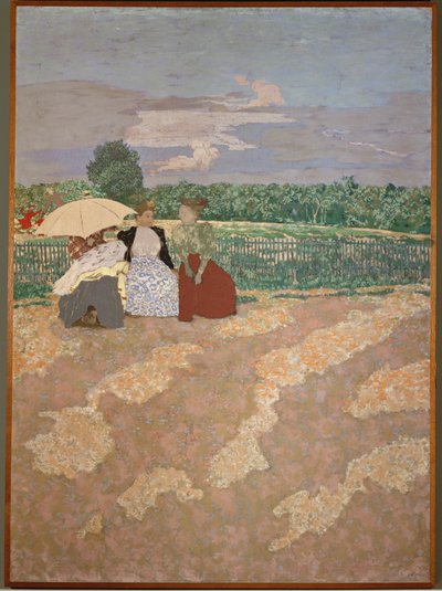 Park i Paris: Samtalen av Edouard Vuillard