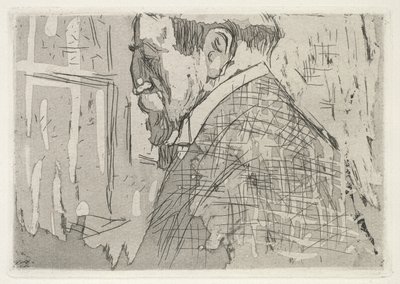 Portrett av Theo van Rysselberghe av Edouard Vuillard