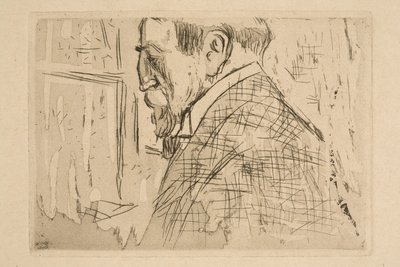 Portrett av Théo Van Rysselberghe av Edouard Vuillard