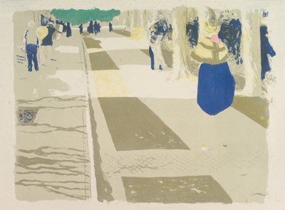 The Avenue, fra serien Landscapes and Interiors av Edouard Vuillard