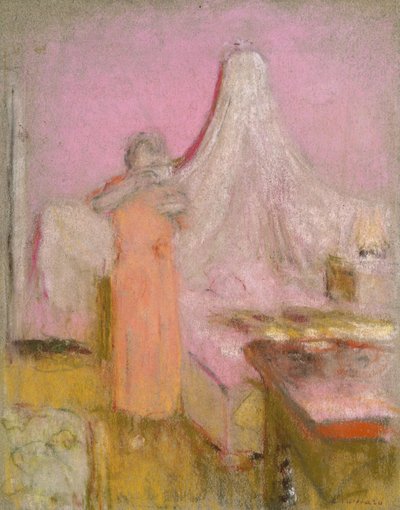 Morgenkoppen med te, ca. 1930 av Edouard Vuillard