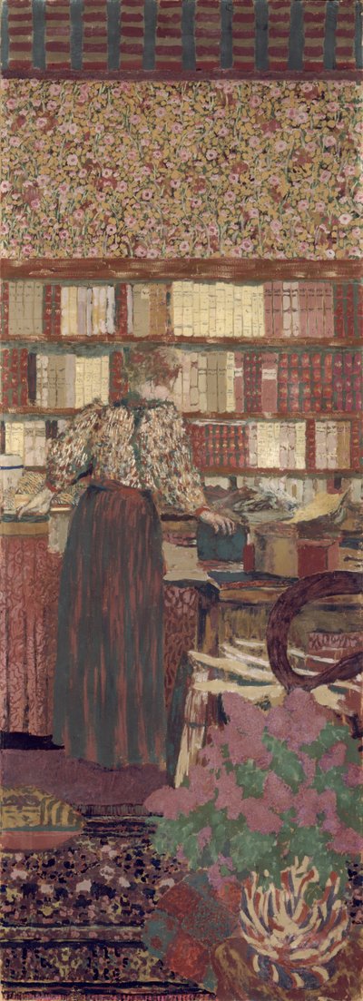 Personvernet. Dekorasjon for biblioteket til Dr. Vaquez av Edouard Vuillard