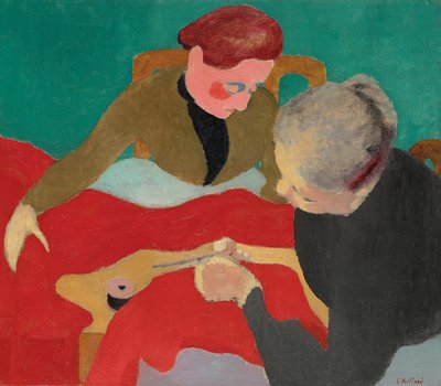 Sydamene; Les couturieres, 1890 av Edouard Vuillard