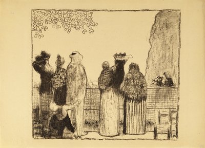 Tuileriene, 1895 av Edouard Vuillard