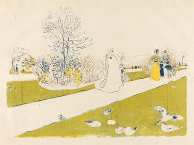 The Tuileries Garden The Tuileries Garden, utgitt 1896. av Edouard Vuillard