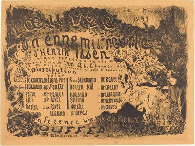 En folkefiende av Edouard Vuillard