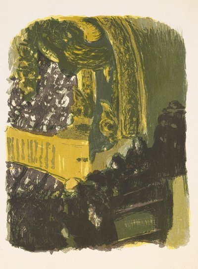 Et galleri i gymnastikksalen av Edouard Vuillard