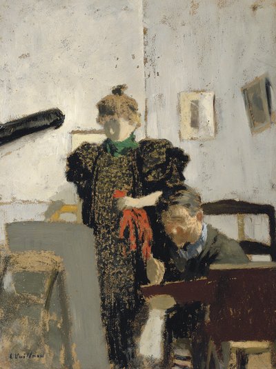 Vallotton og Natanson av Edouard Vuillard