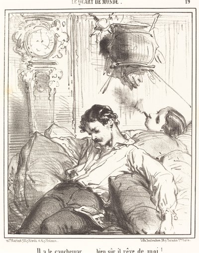 Han har et mareritt... av Edouard de Beaumont