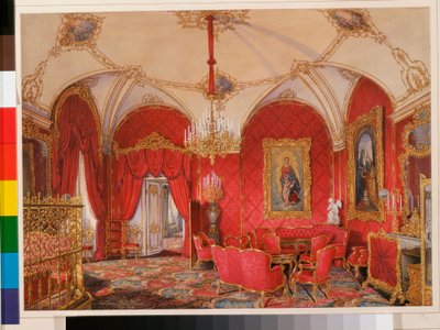 Interiør i vinterpalasset (Palais d