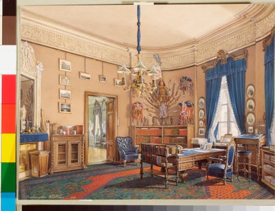 Interiør i vinterpalasset (Palais d