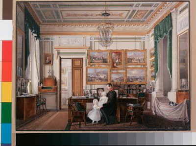 Interiør i vinterpalasset (Palais d