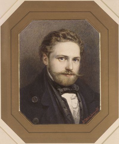 Selvportrett av Eduard Hildebrandt